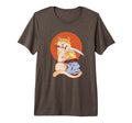Samurai Cat Katana Ukiyoe T-Shirt - Fun Novelty Design Men Women - T-Shirt, Sweatshirt, Hoodie