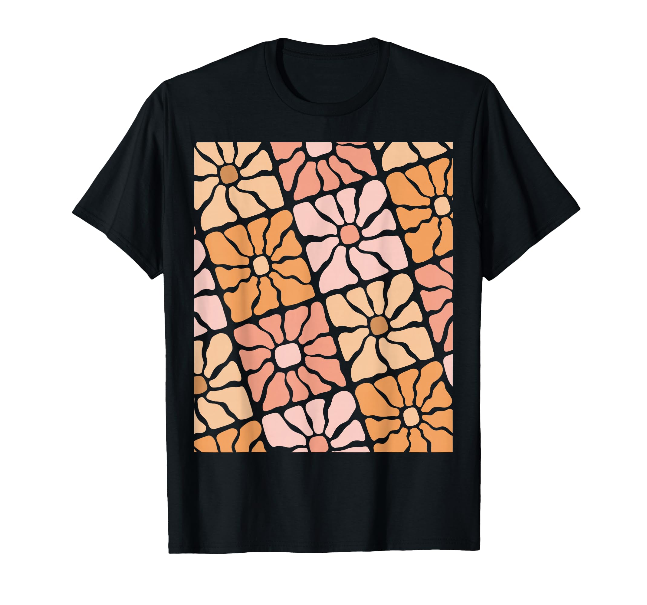 Floral Boho Daisy Matisse Flower T-Shirt - Unique Graphic for Adults - T-Shirt, Sweatshirt, Hoodie