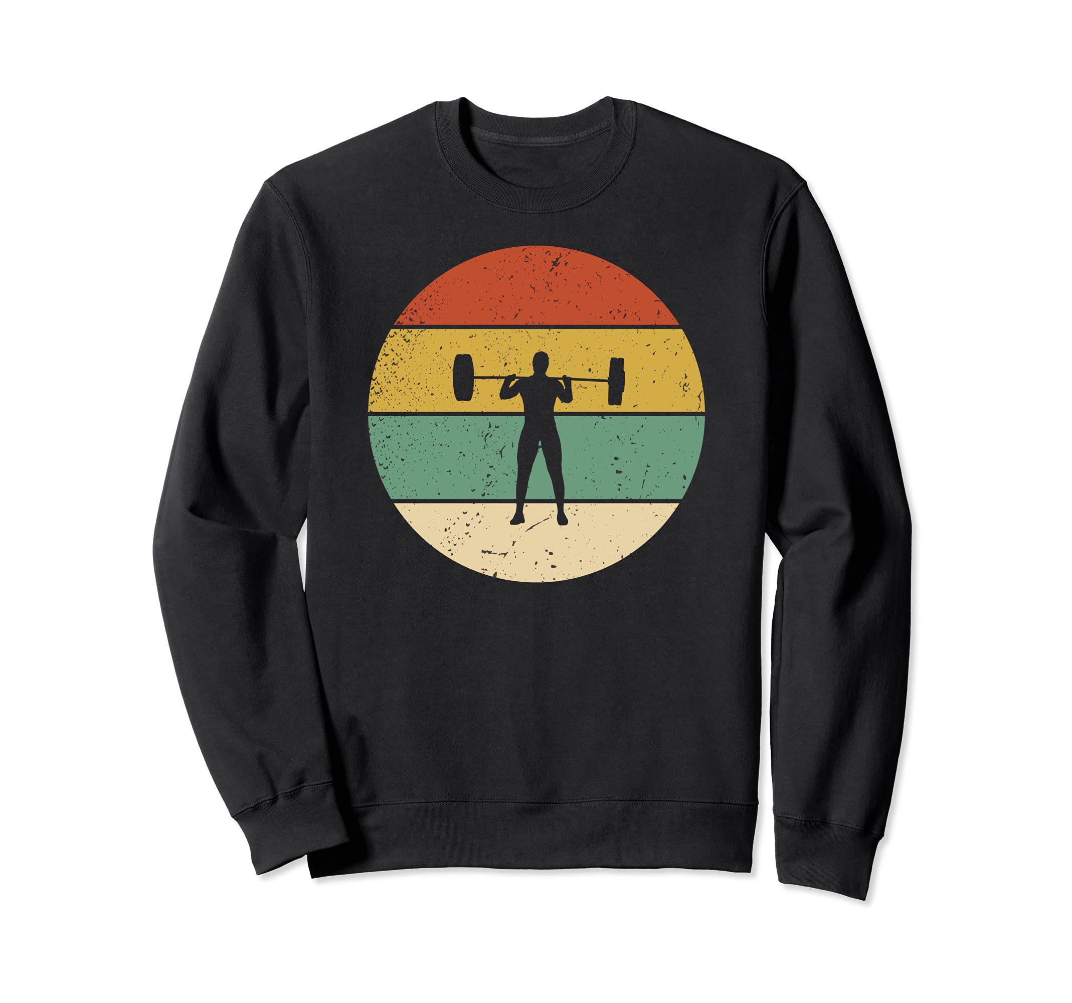 Weightlifting Sunset Weight Bodybuilding Sweatshirt - Graphic Print Unisex - T-Shirt, Sweatshirt, Hoodie