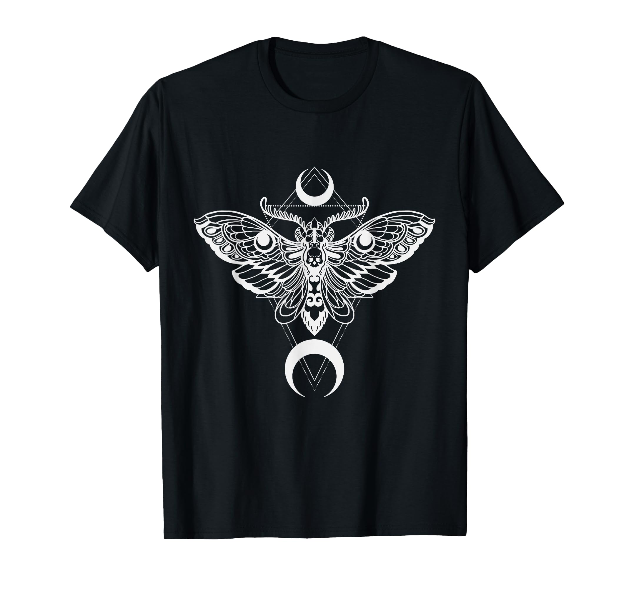 Beautiful Moth Goth Horror T-Shirt - Casual Everyday Wear Men Women - T-Shirt, Sweatshirt, Hoodie