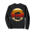 Wildebeest Sunset Safari 70S Sweatshirt - Casual Everyday Wear Men Women - T-Shirt, Sweatshirt, Hoodie