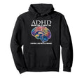 Adhd Brain Like Race Car Control Like Hoodie - Trendy Graphic Unisex - T-Shirt, Sweatshirt, Hoodie