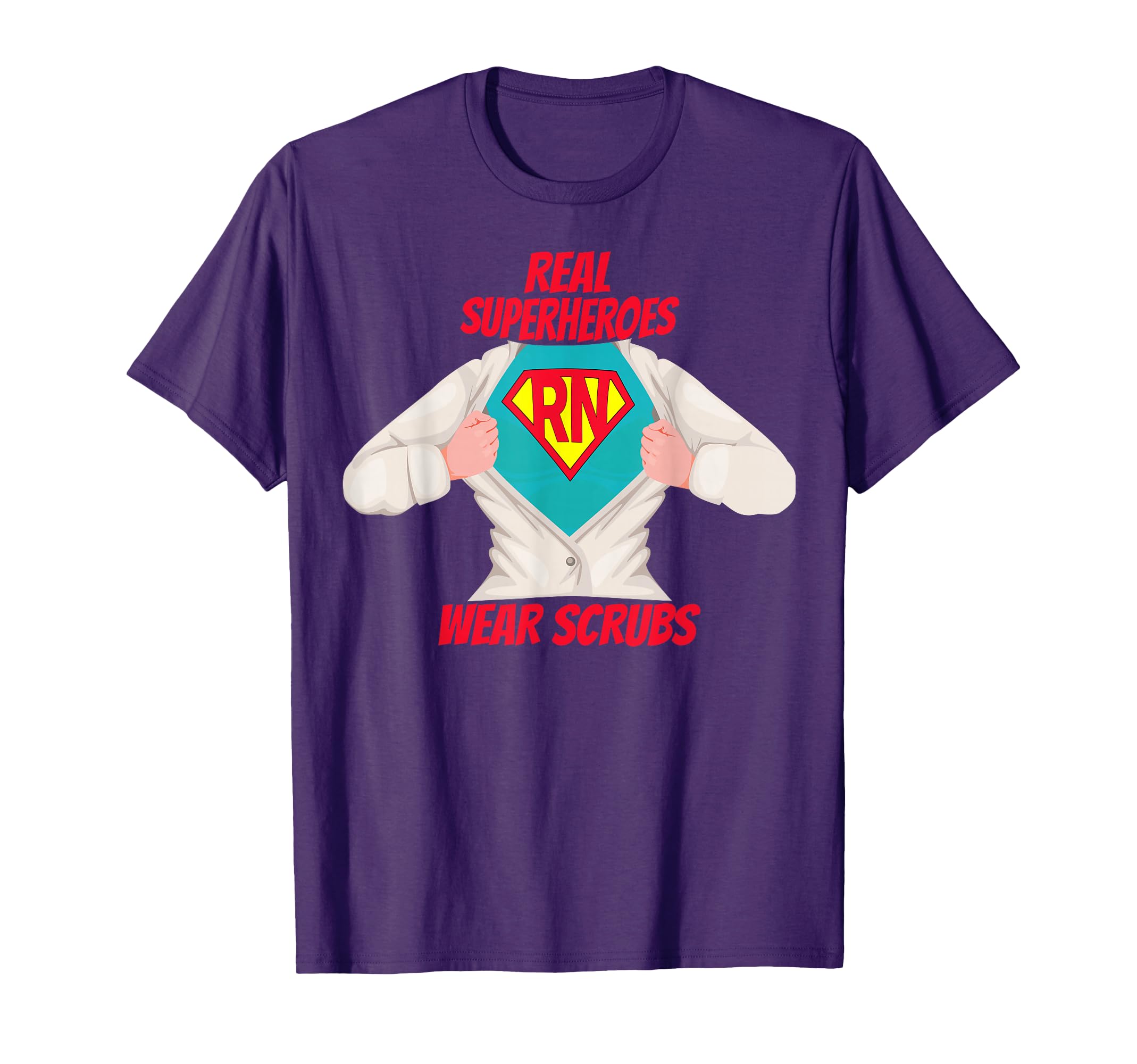 Super Rn Registered Nurse Real T-Shirt - Fun Novelty Design Unisex - T-Shirt, Sweatshirt, Hoodie
