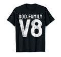 God Family V8 Muscle Car T-Shirt - Graphic Print for Adults - T-Shirt, Sweatshirt, Hoodie