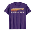 Cherry Run Wv Evergreen Sunset T-Shirt - Casual Everyday Wear Men Women - T-Shirt, Sweatshirt, Hoodie