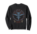 Adventure Awaits Motorcycle Biker 1971 Sweatshirt - Minimalist Print Unisex - T-Shirt, Sweatshirt, Hoodie