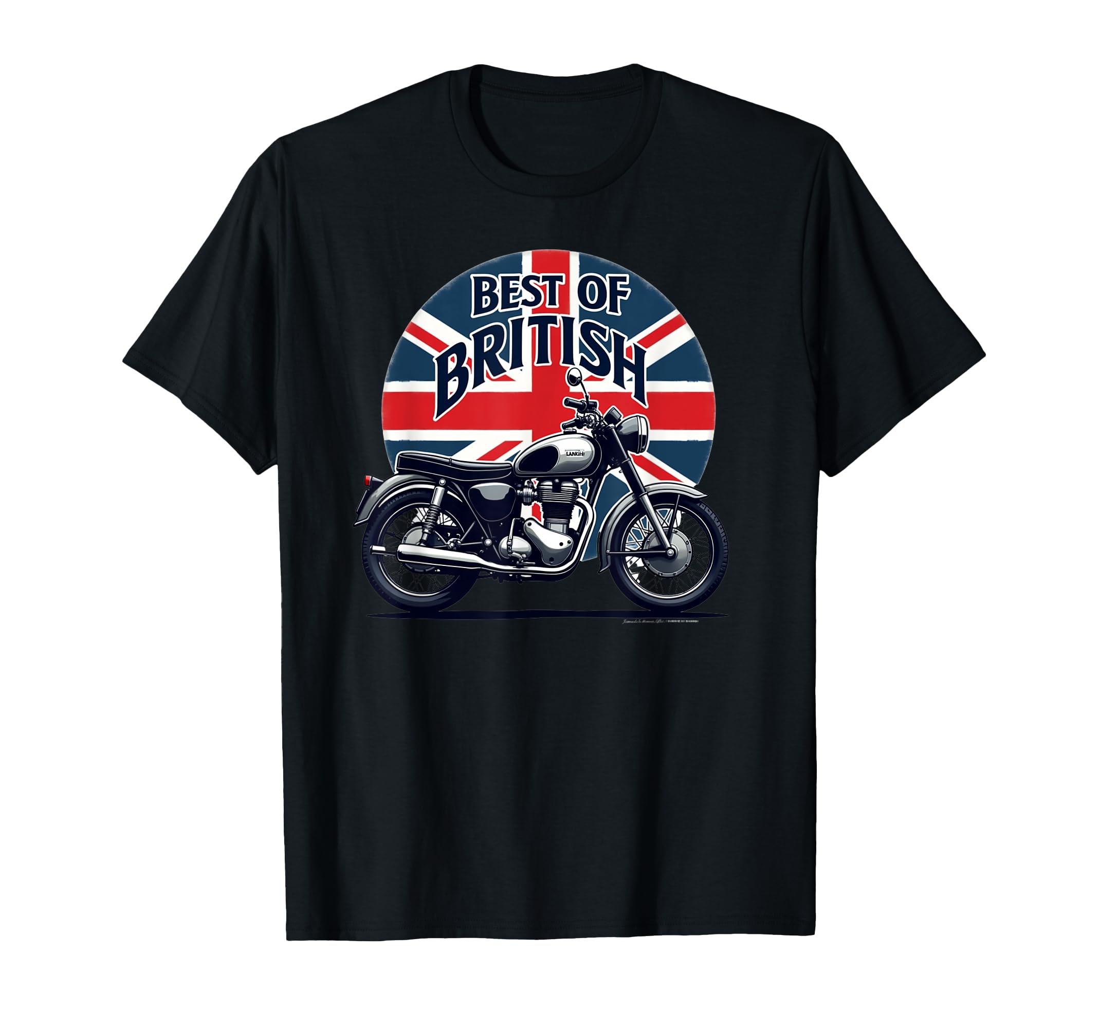 Best British Motorcycle Cafe Racer T-Shirt - Unique Graphic for Adults - T-Shirt, Sweatshirt, Hoodie
