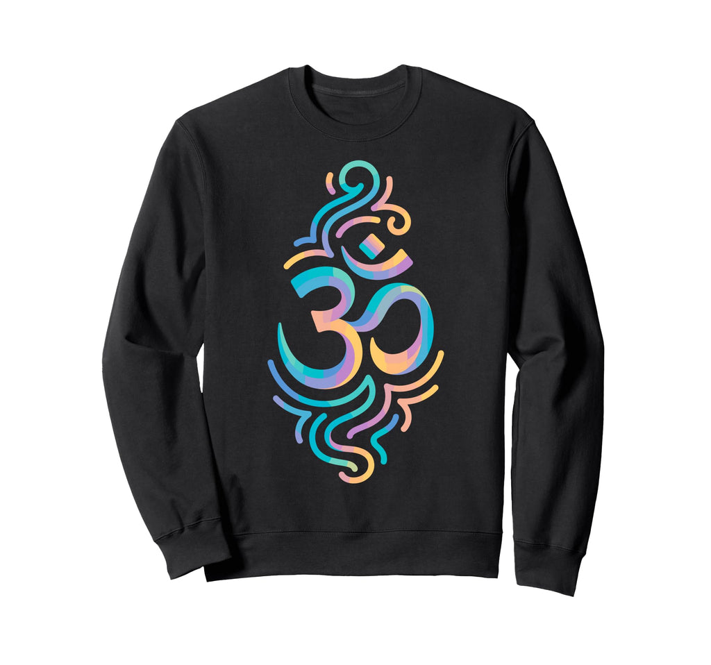 Om Symbol Yoga Meditation Sweatshirt - Casual Everyday Wear Unisex - T-Shirt, Sweatshirt, Hoodie