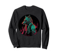 Graffiti Wolf Street Art Urban Outrun Sweatshirt - Custom Art Print Unisex - T-Shirt, Sweatshirt, Hoodie