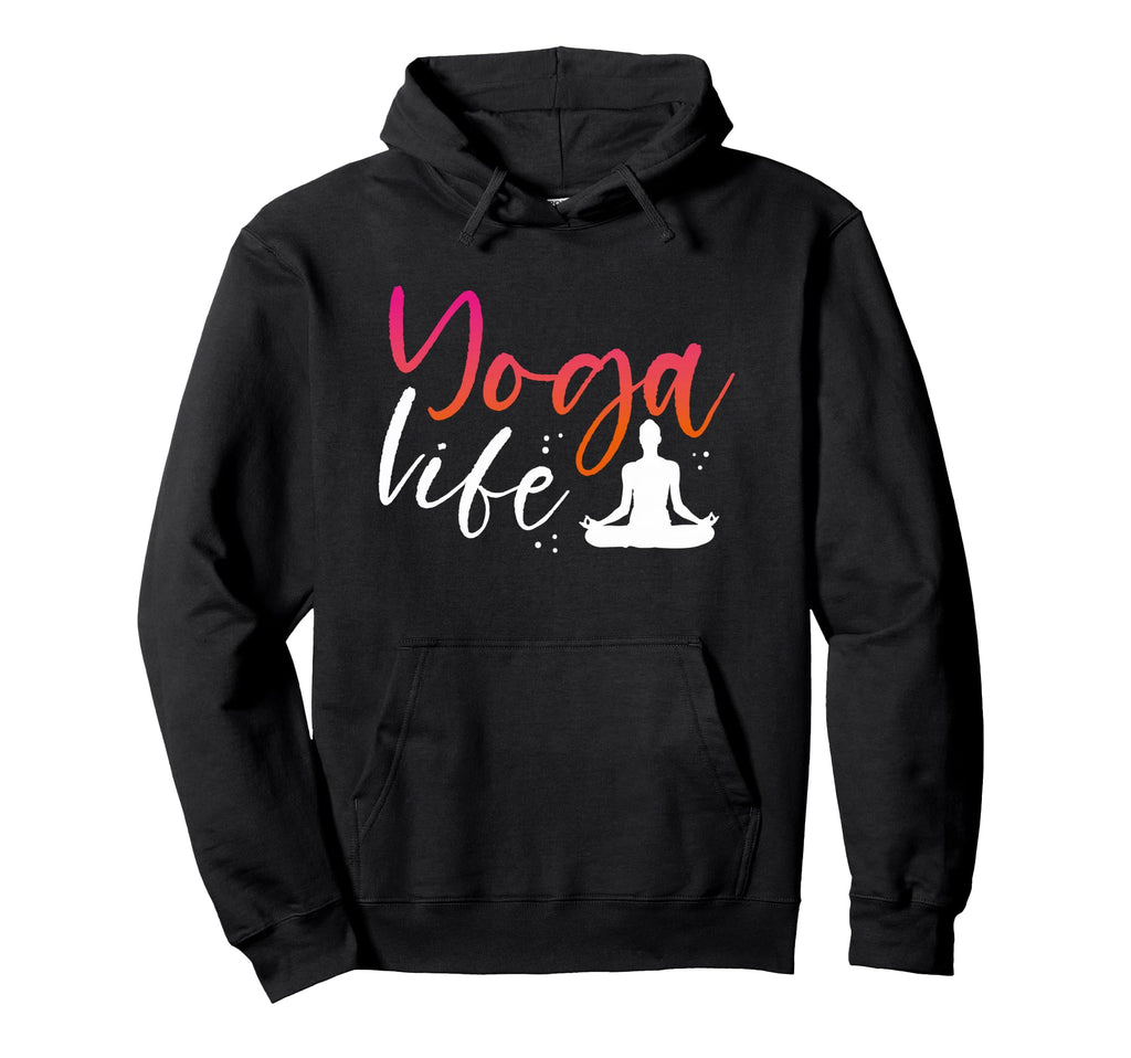 Yoga Life Meditating Lotus Hoodie - Casual Everyday Wear for Adults - T-Shirt, Sweatshirt, Hoodie