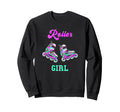 Roller Skating Roller Blades Sweatshirt - Minimalist Print Men Women - T-Shirt, Sweatshirt, Hoodie