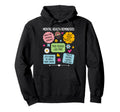 Mental Health Reminders Green Ribbon Hoodie - Fun Novelty Design Unisex - T-Shirt, Sweatshirt, Hoodie