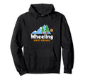 Wheeling West Virginia Mountains Pine Hoodie - Trendy Graphic for Adults - T-Shirt, Sweatshirt, Hoodie