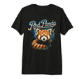 Red Panda 90S Funny Red Panda 80S Tri T-Shirt - Aesthetic Graphic Unisex - T-Shirt, Sweatshirt, Hoodie