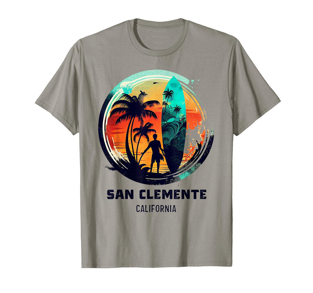 San Clemente California T-Shirt - Aesthetic Graphic Unisex - T-Shirt, Sweatshirt, Hoodie