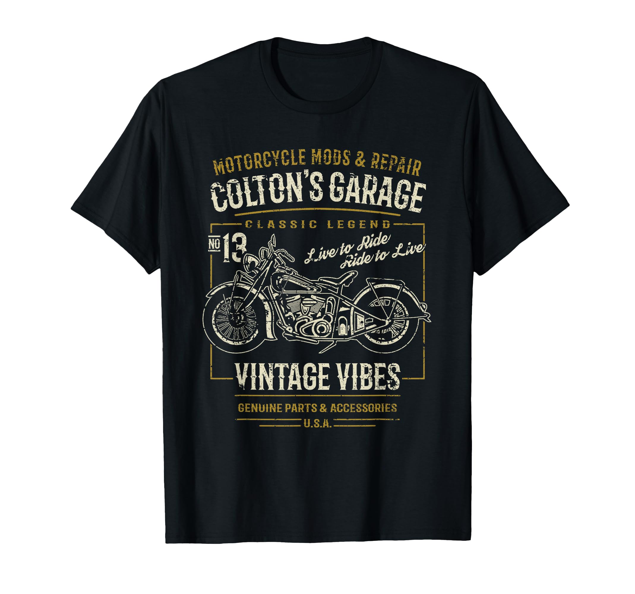 Coltons Hotrod Garage Designs Name Colton T-Shirt - Unique Graphic Unisex - T-Shirt, Sweatshirt, Hoodie