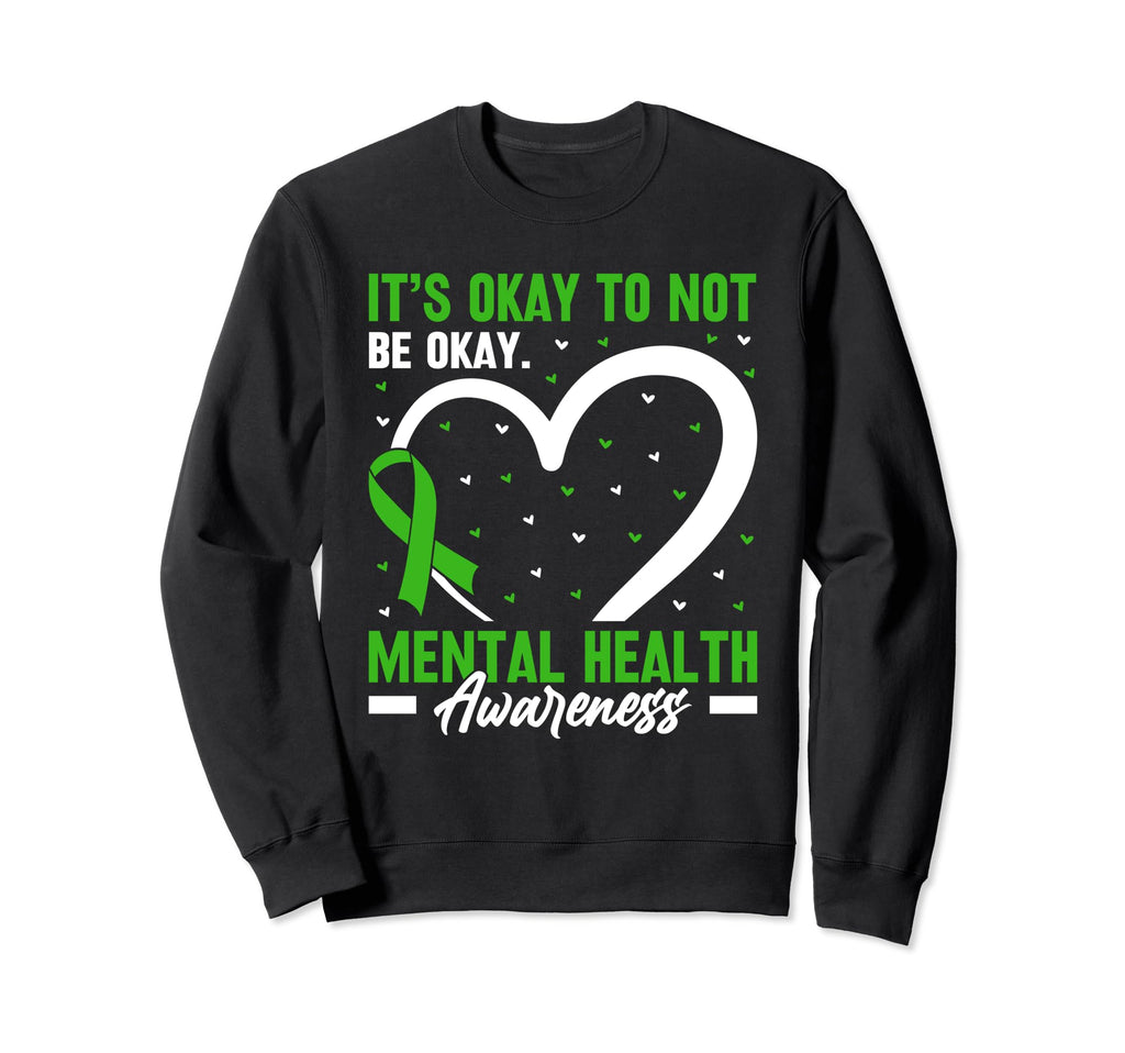 Awareness Mental Health Awareness Month Hoodie - Custom Art Print Men Women - T-Shirt, Sweatshirt, Hoodie