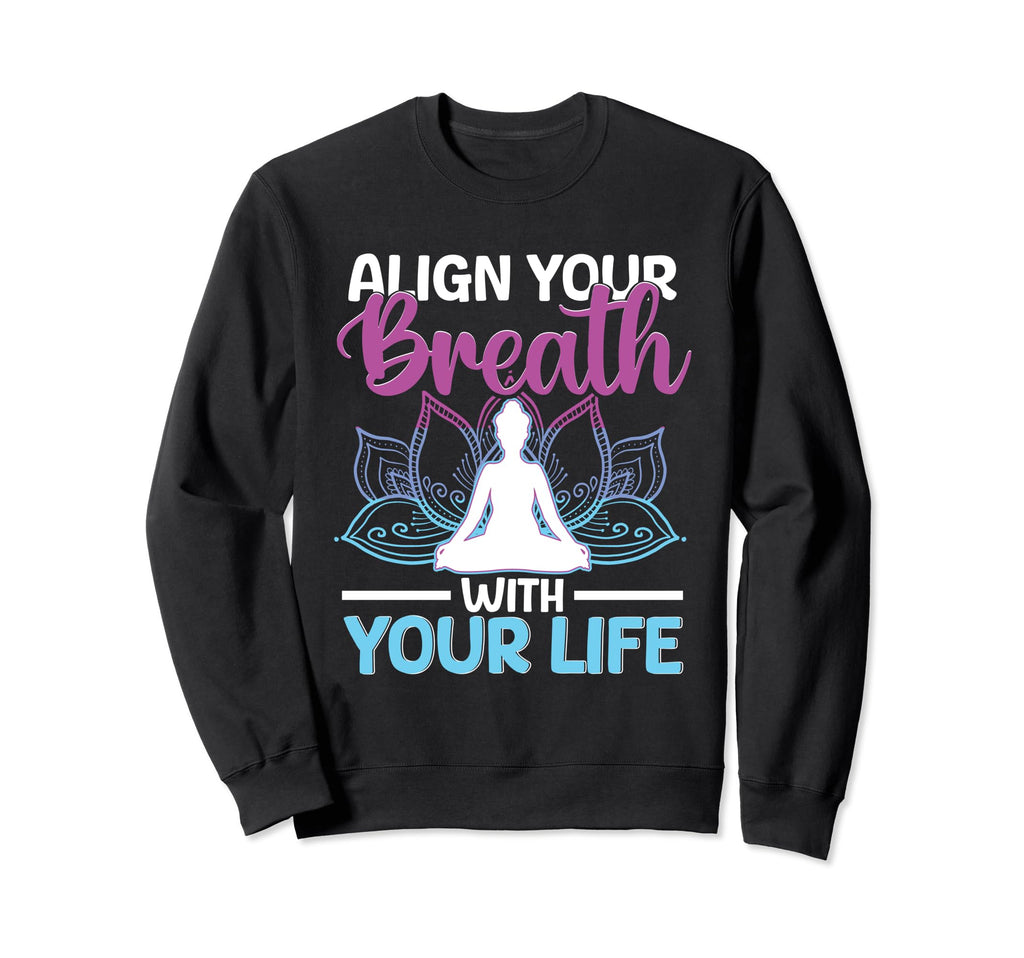Meditation Yoga Spiritual Peace Sweatshirt - Unique Graphic for Adults - T-Shirt, Sweatshirt, Hoodie