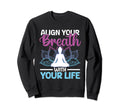 Meditation Yoga Spiritual Peace Sweatshirt - Unique Graphic for Adults - T-Shirt, Sweatshirt, Hoodie