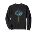 Namaste Lotus Flower Yoga Sweatshirt - Novelty Apparel for Adults - T-Shirt, Sweatshirt, Hoodie
