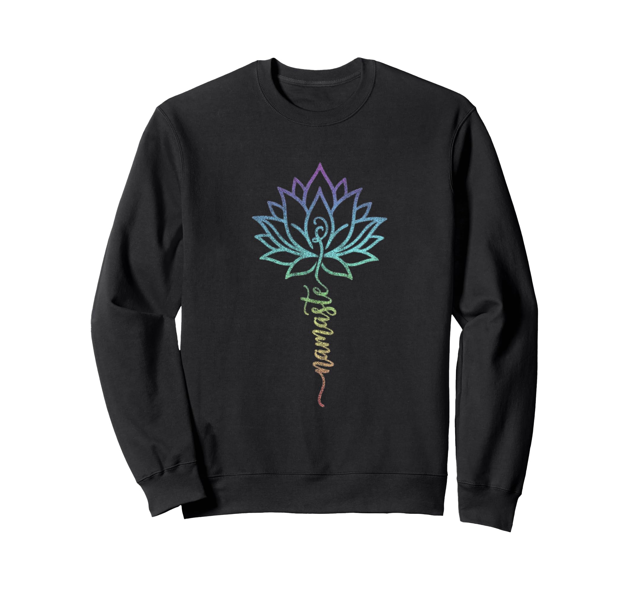 Namaste Lotus Flower Yoga Sweatshirt - Novelty Apparel for Adults - T-Shirt, Sweatshirt, Hoodie