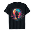 Synthwave Astronaut Cyberpunk 80S Sci Fi 51 T-Shirt - Graphic Print Unisex - T-Shirt, Sweatshirt, Hoodie