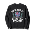 Spiritual Crystal Stones Healing Sweatshirt - Custom Art Print Men Women - T-Shirt, Sweatshirt, Hoodie