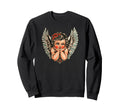 Valentines Day Cupid Flash Tattoo Sweatshirt - Minimalist Print for Adults - T-Shirt, Sweatshirt, Hoodie