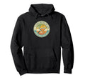Pickleball Court 70S Circular Hoodie - Graphic Print Unisex - T-Shirt, Sweatshirt, Hoodie