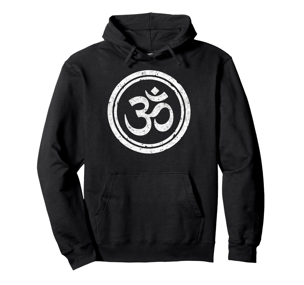 Om Symbol Yoga Meditation Spiritual Hoodie - Fun Novelty Design Men Women - T-Shirt, Sweatshirt, Hoodie