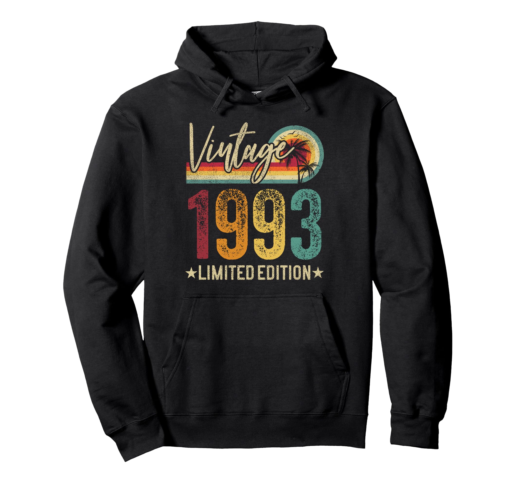 1993 33 Years Old 33Rd Birthday Hoodie - Minimalist Print Unisex - T-Shirt, Sweatshirt, Hoodie
