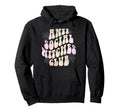 Funny Anti Social Witches Club Hoodie - Casual Everyday Wear for Adults - T-Shirt, Sweatshirt, Hoodie