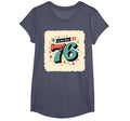76 Is New 21 Birthday Gift Funny Wall T-Shirt - Unique Graphic Men Women - T-Shirt, Sweatshirt, Hoodie