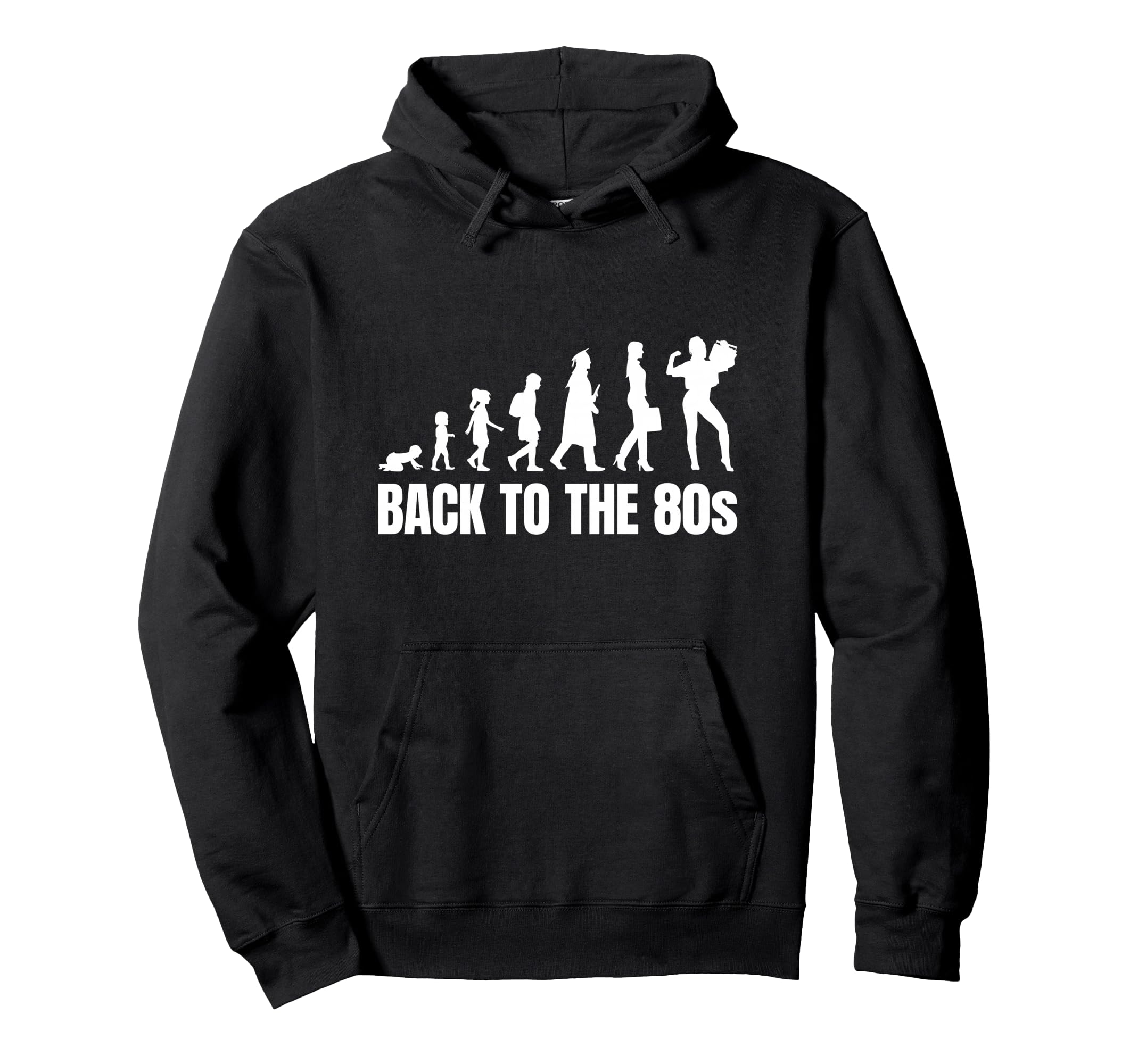 80S To Synthwave Hoodie - Minimalist Print Unisex - T-Shirt, Sweatshirt, Hoodie