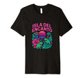 Isla Del Encanto Puerto Rico 80S Neon T-Shirt - Unique Graphic for Adults - T-Shirt, Sweatshirt, Hoodie