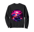 Retrowave Synthwave 80S Eighties Sweatshirt - Graphic Print for Adults - T-Shirt, Sweatshirt, Hoodie