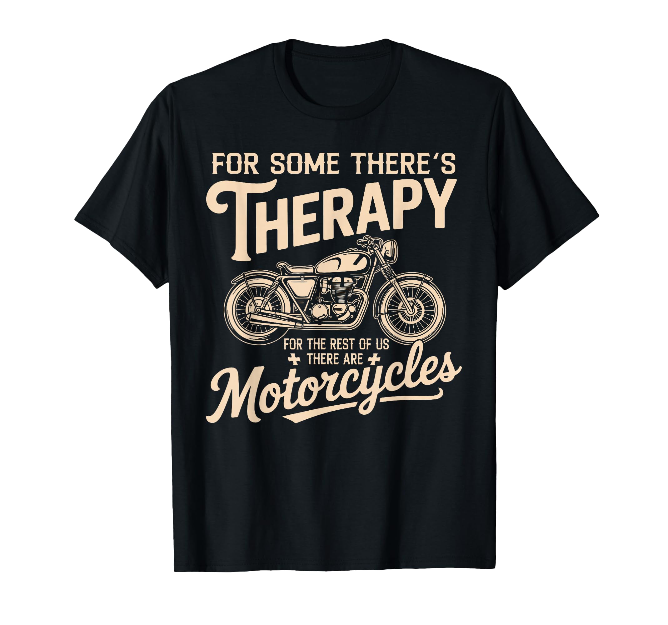 Motorcycle Rider Therapy T-Shirt - Fun Novelty Design for Adults - T-Shirt, Sweatshirt, Hoodie