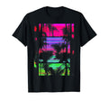 Vaporwave Synthwave Glitch 80S T-Shirt - Casual Everyday Wear for Adults - T-Shirt, Sweatshirt, Hoodie