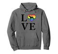 Dog Breed Manchester Terrier Word Love Hoodie - Unique Graphic Men Women - T-Shirt, Sweatshirt, Hoodie