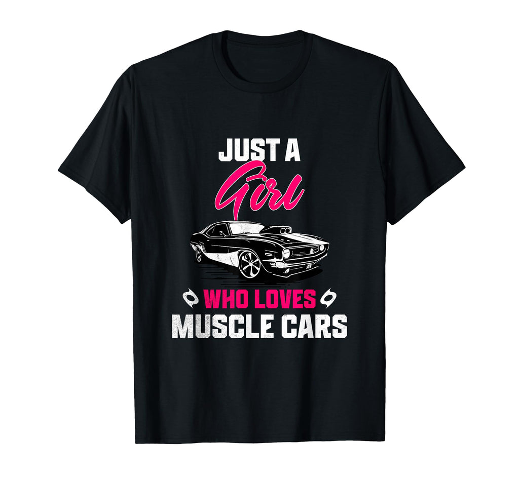 Who Loves Muscle Cars Funny Car T-Shirt - Aesthetic Graphic for Adults - T-Shirt, Sweatshirt, Hoodie