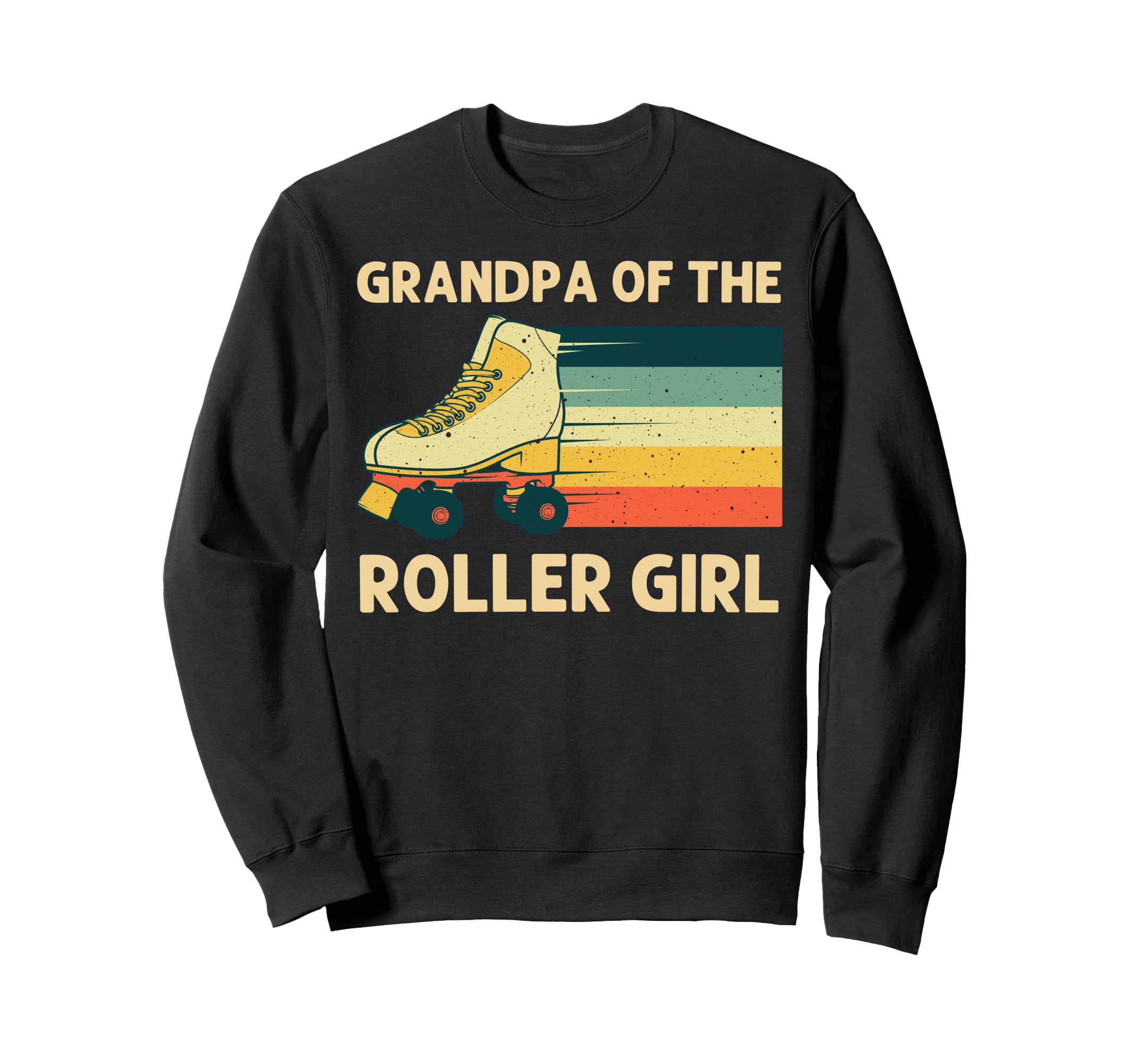 Roller Skating Grandpa Roller Sweatshirt - Streetwear Style Men Women - T-Shirt, Sweatshirt, Hoodie