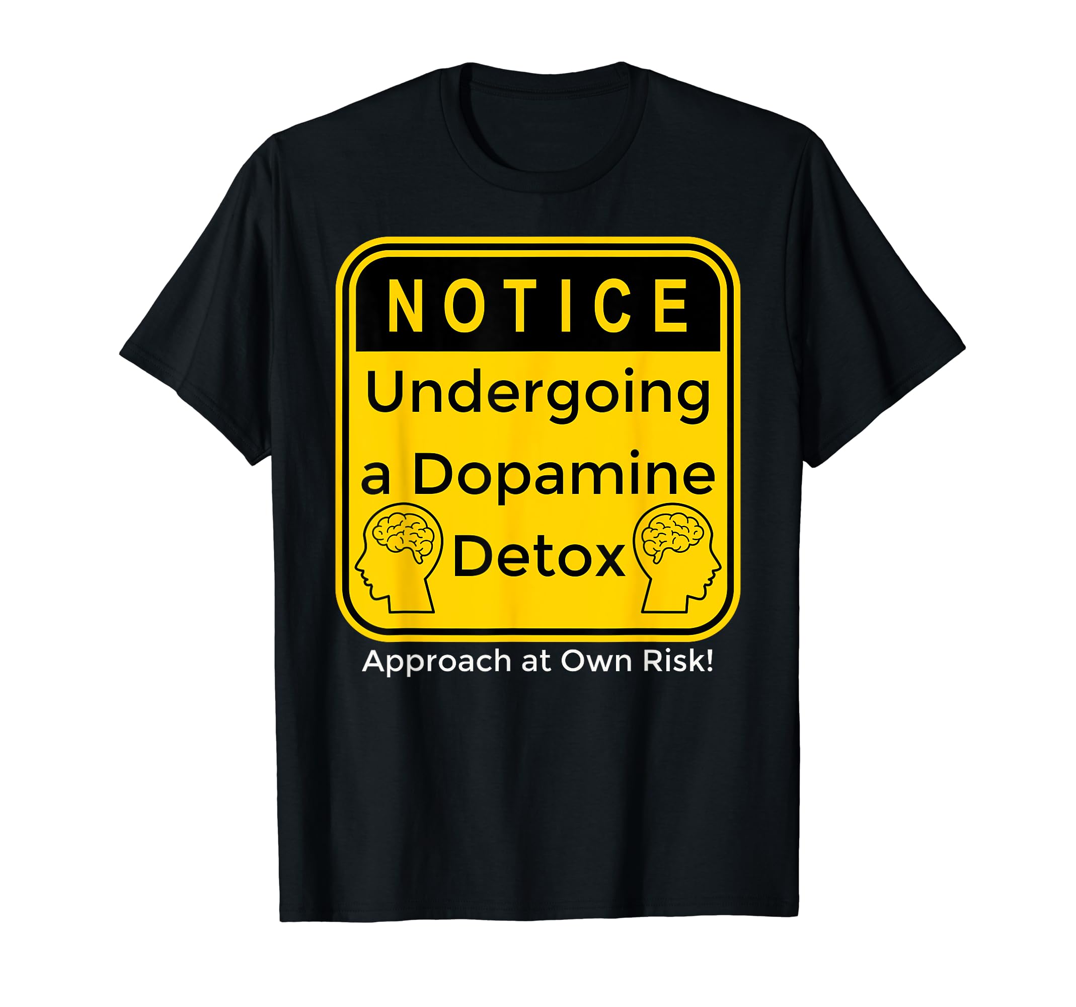 Funny Dopamine Detox Reset Mental T-Shirt - Minimalist Print for Adults - T-Shirt, Sweatshirt, Hoodie