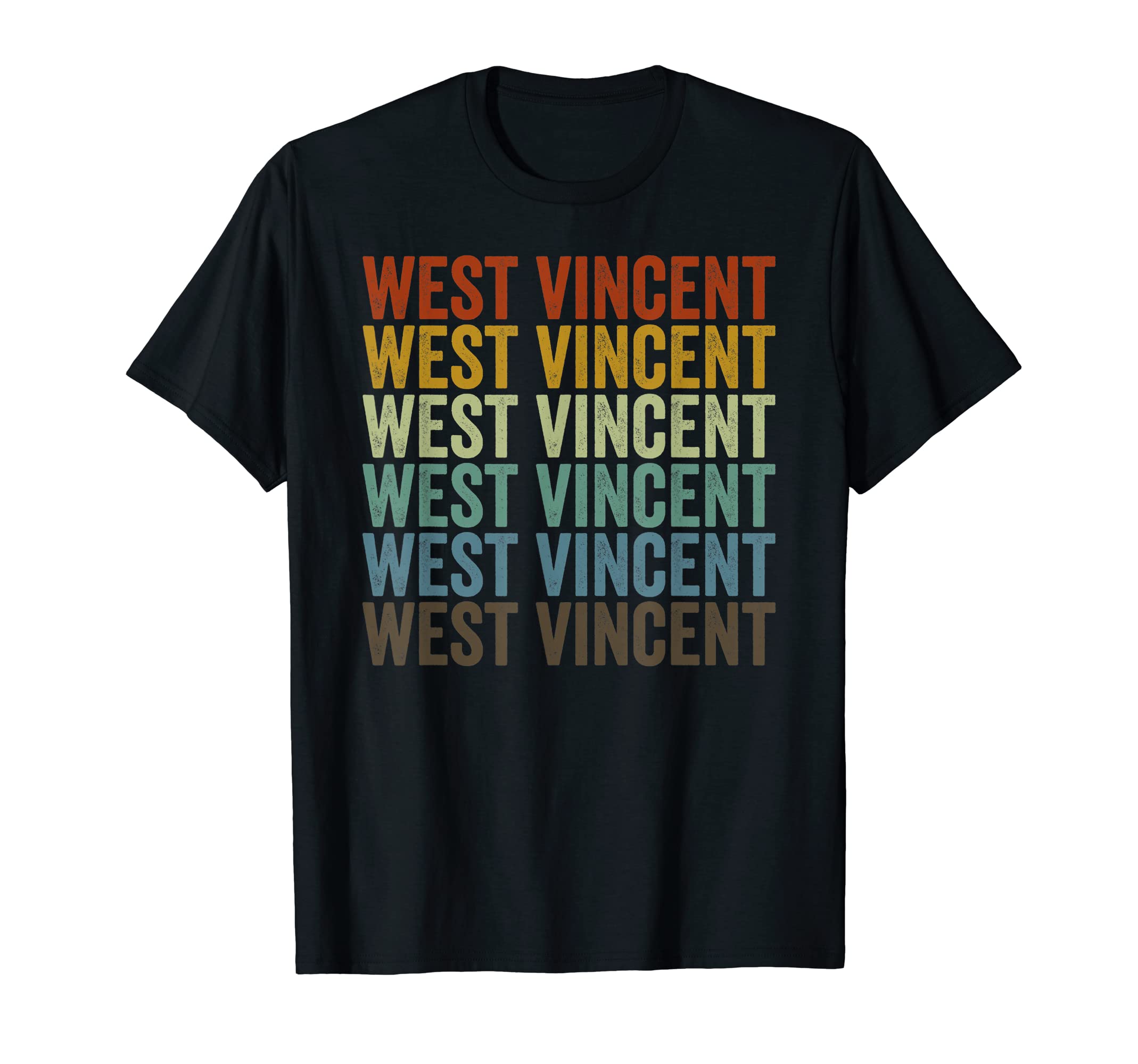 West Vincent City T-Shirt - Casual Everyday Wear Men Women - T-Shirt, Sweatshirt, Hoodie