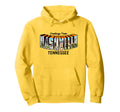 Nashville Tennessee Travel Postcard Art Tpa Hoodie - Unique Graphic Unisex - T-Shirt, Sweatshirt, Hoodie