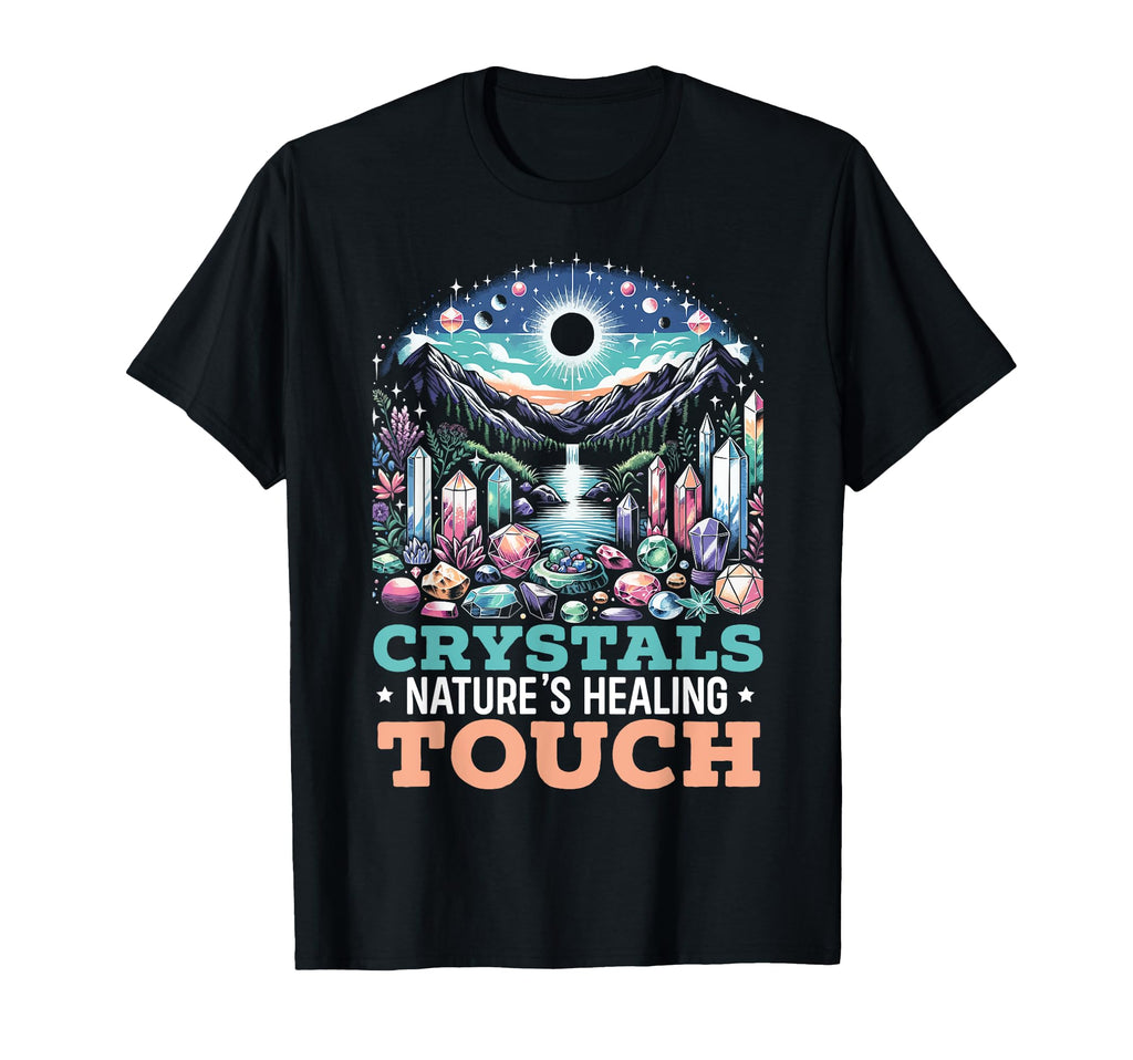 Crystal Healing Meditation T-Shirt - Fun Novelty Design for Adults - T-Shirt, Sweatshirt, Hoodie
