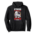 Roller Skating Skate 1970S Stress Is Hoodie - Aesthetic Graphic Unisex - T-Shirt, Sweatshirt, Hoodie