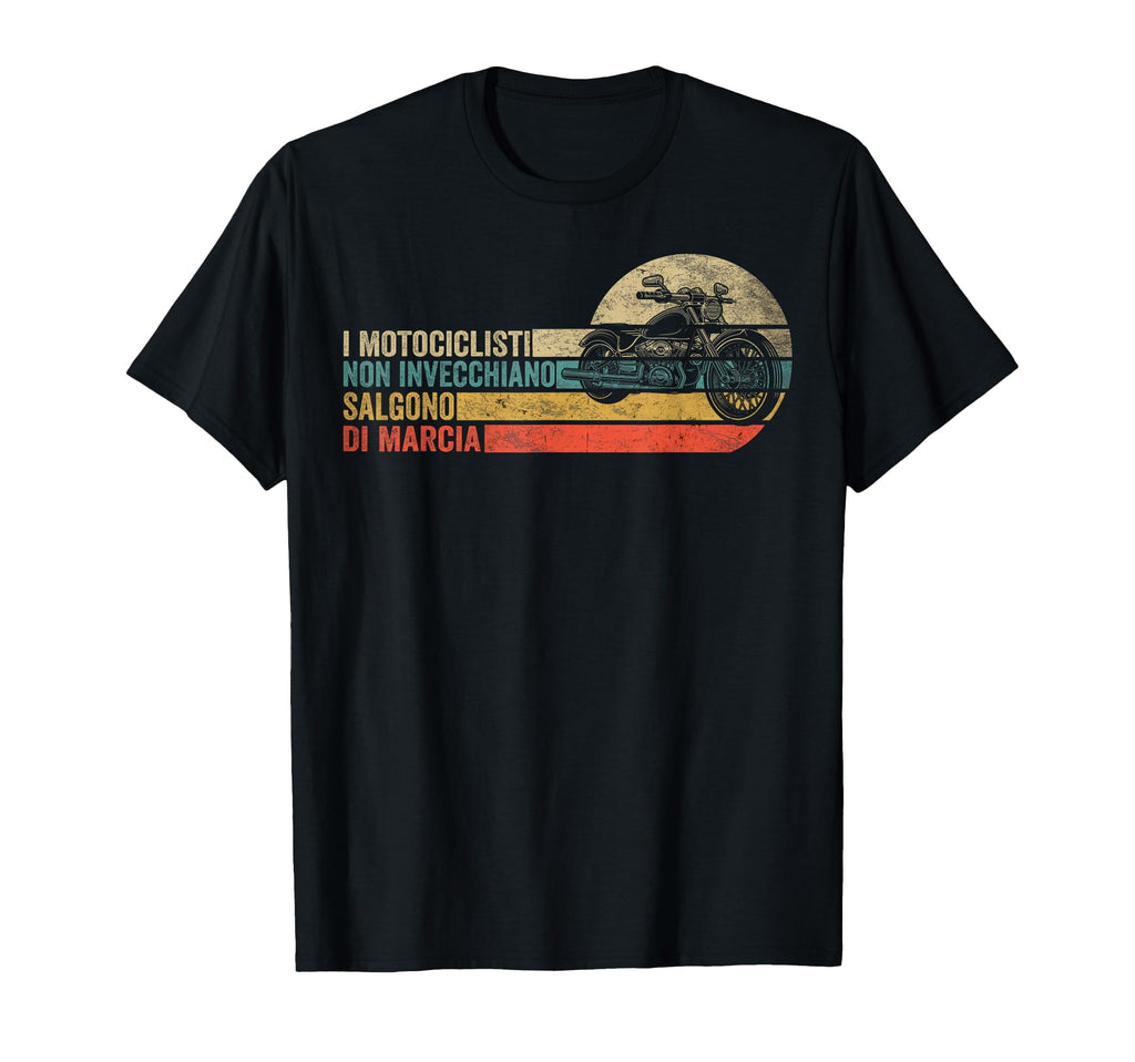 Motorcyclists Do Not Age Rise Gear T-Shirt - Graphic Print for Adults - T-Shirt, Sweatshirt, Hoodie