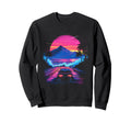 Jdm Car 1980S Miami Vaporwave Wave Sweatshirt - Trendy Graphic Men Women - T-Shirt, Sweatshirt, Hoodie