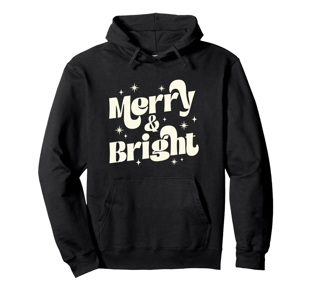 Holiday Cheer Typography Lettering Hoodie - Graphic Print Unisex - T-Shirt, Sweatshirt, Hoodie