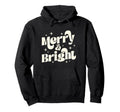 Holiday Cheer Typography Lettering Hoodie - Graphic Print Unisex - T-Shirt, Sweatshirt, Hoodie